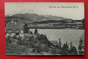 AK Seeboden am Millstättersee / 1915-1930 / Ortsansicht / Kärnten